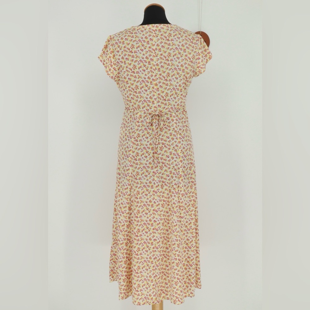 REFORMATION JEANS Denise Carnation Floral Midi Dress Size XS Preloved - Picture 3 of 6